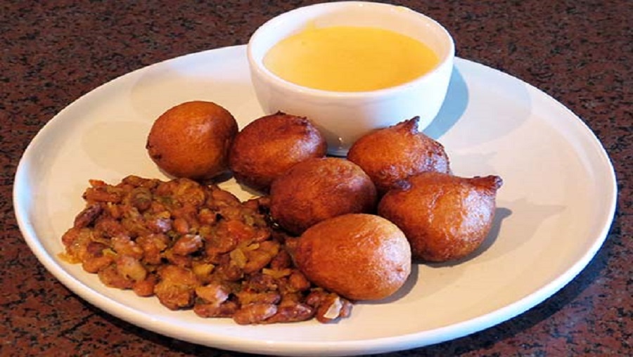 Beignets, Haricot, Bouillie